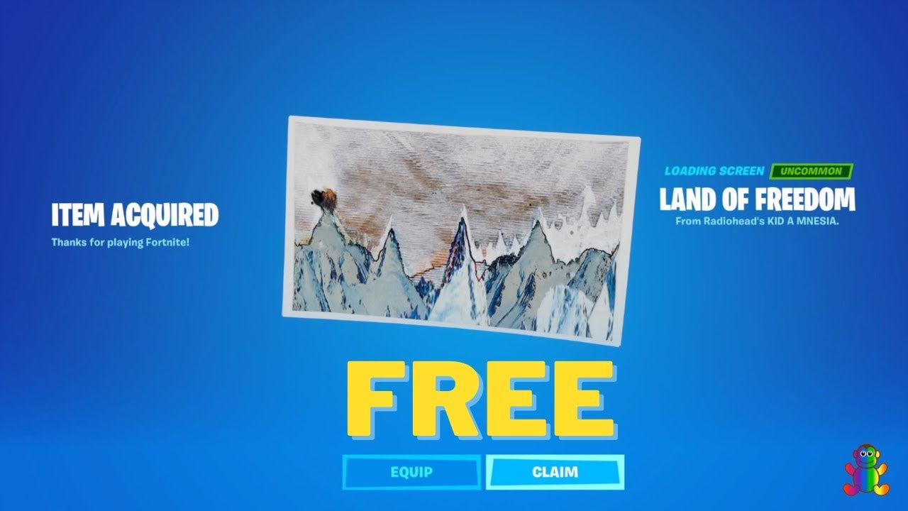 Fortnite Crossover Radiohead Como desbloquear os itens de Radiohead